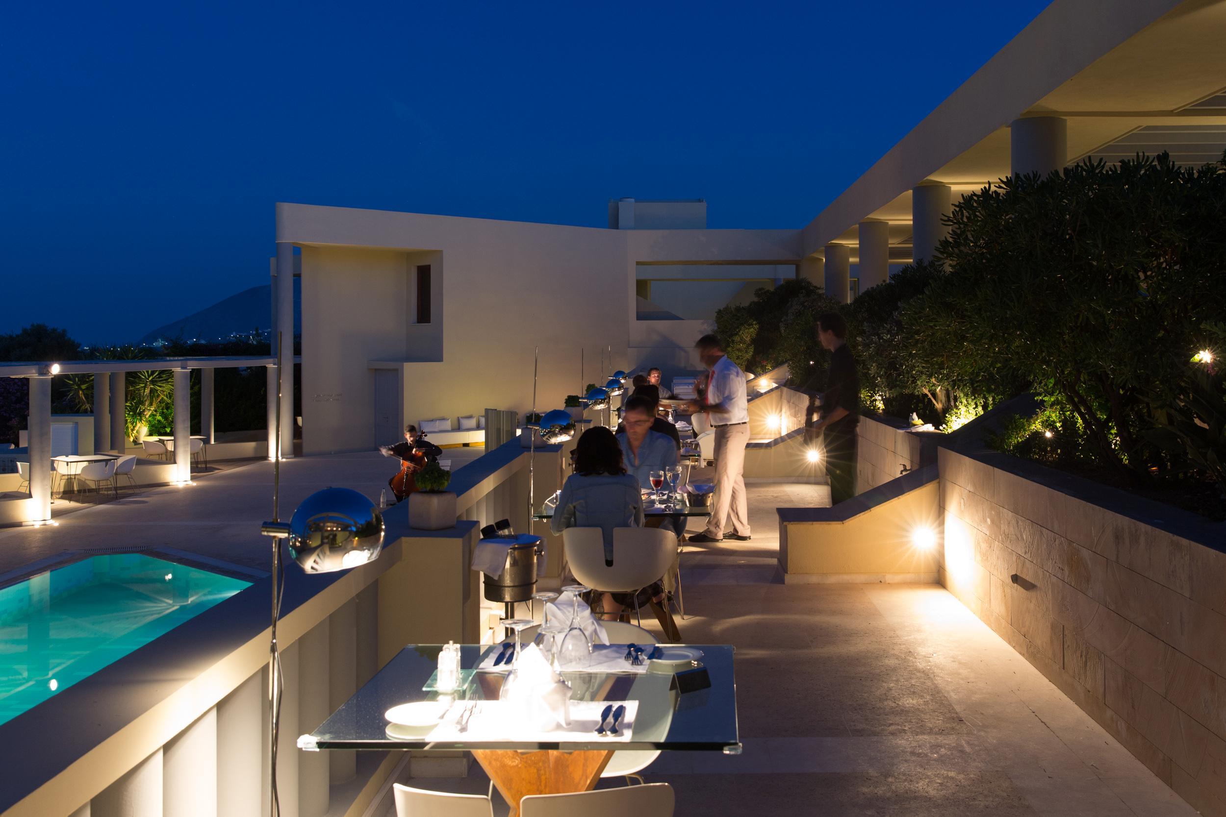 The Majestic Hotel Fira (Santorini) Exterior foto