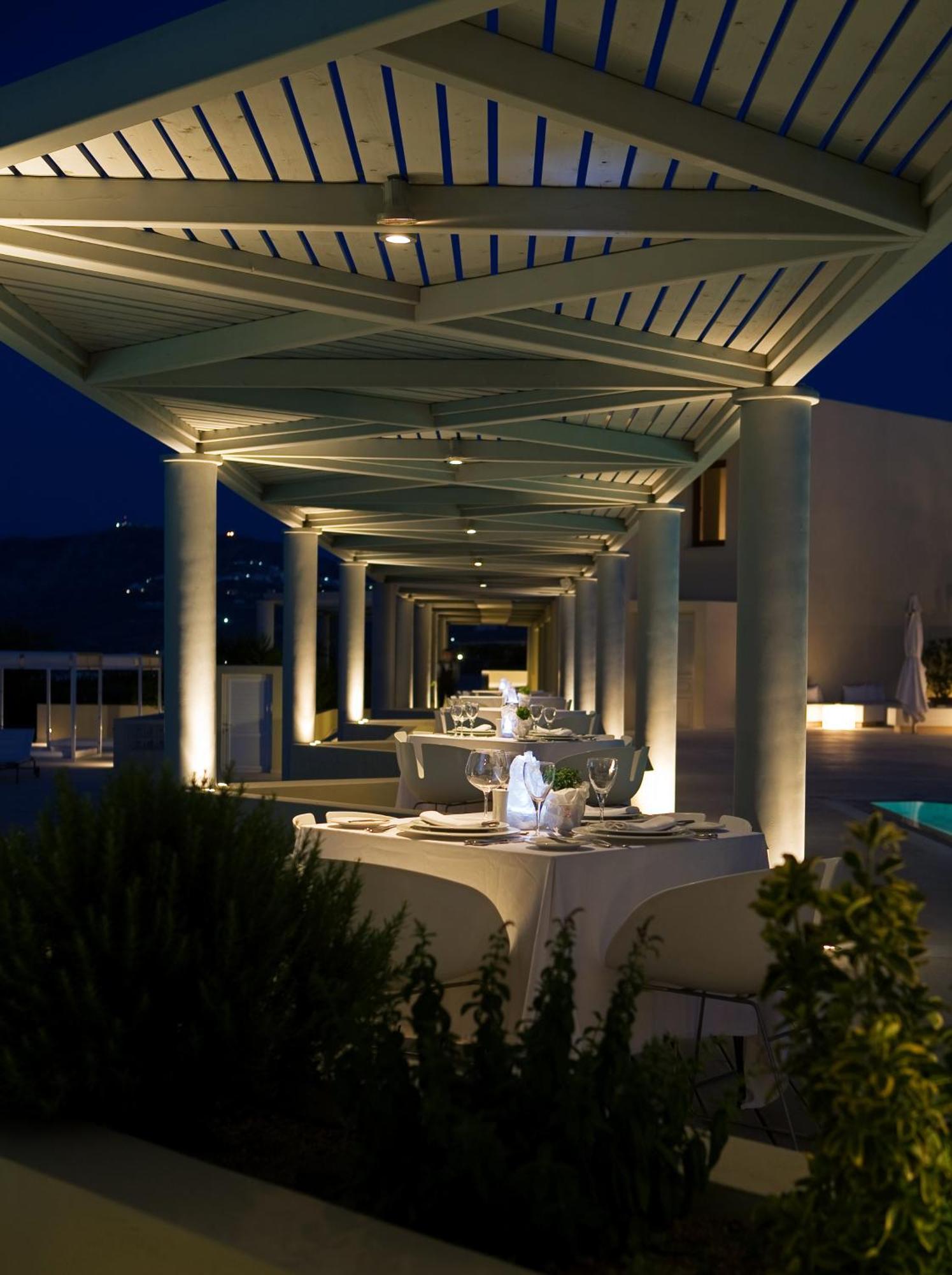The Majestic Hotel Fira (Santorini) Restaurante foto